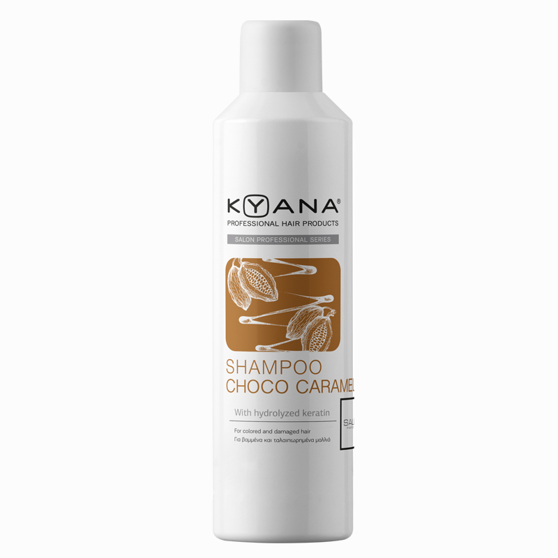 SHAMPOO CHOCO CARAMEL 1lt / για βαμμένα μαλλιά