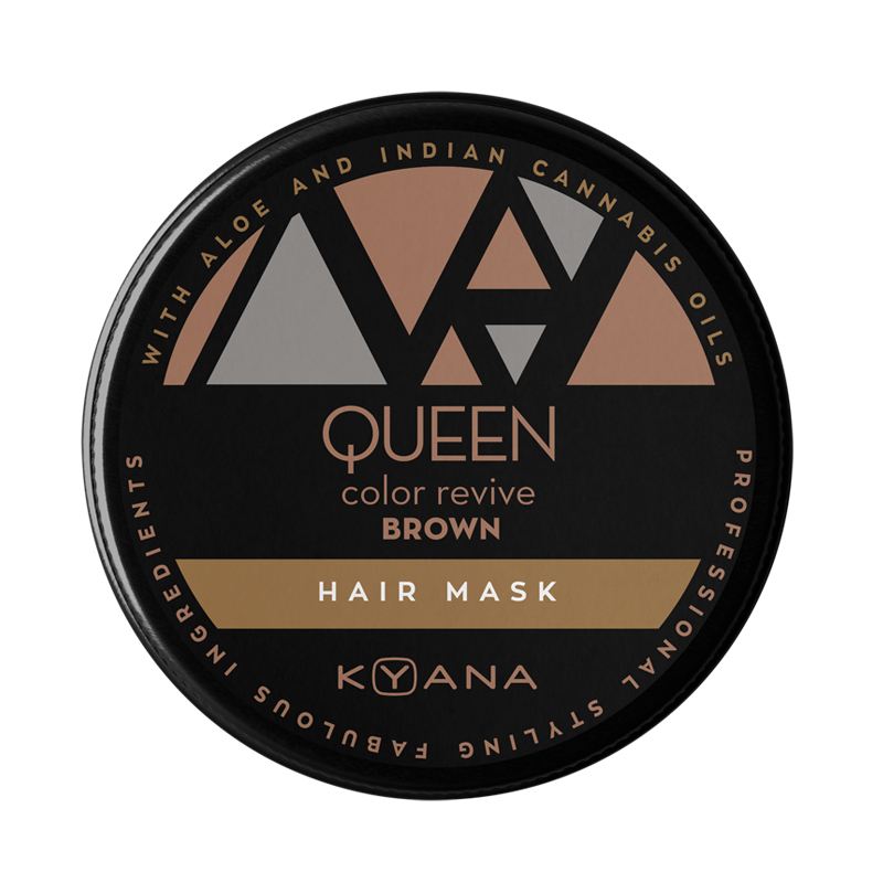 Queen χρωμομάσκα – καφέ