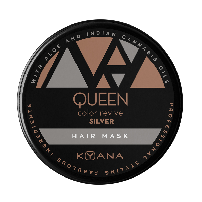 Queen χρωμομάσκα – ασημί