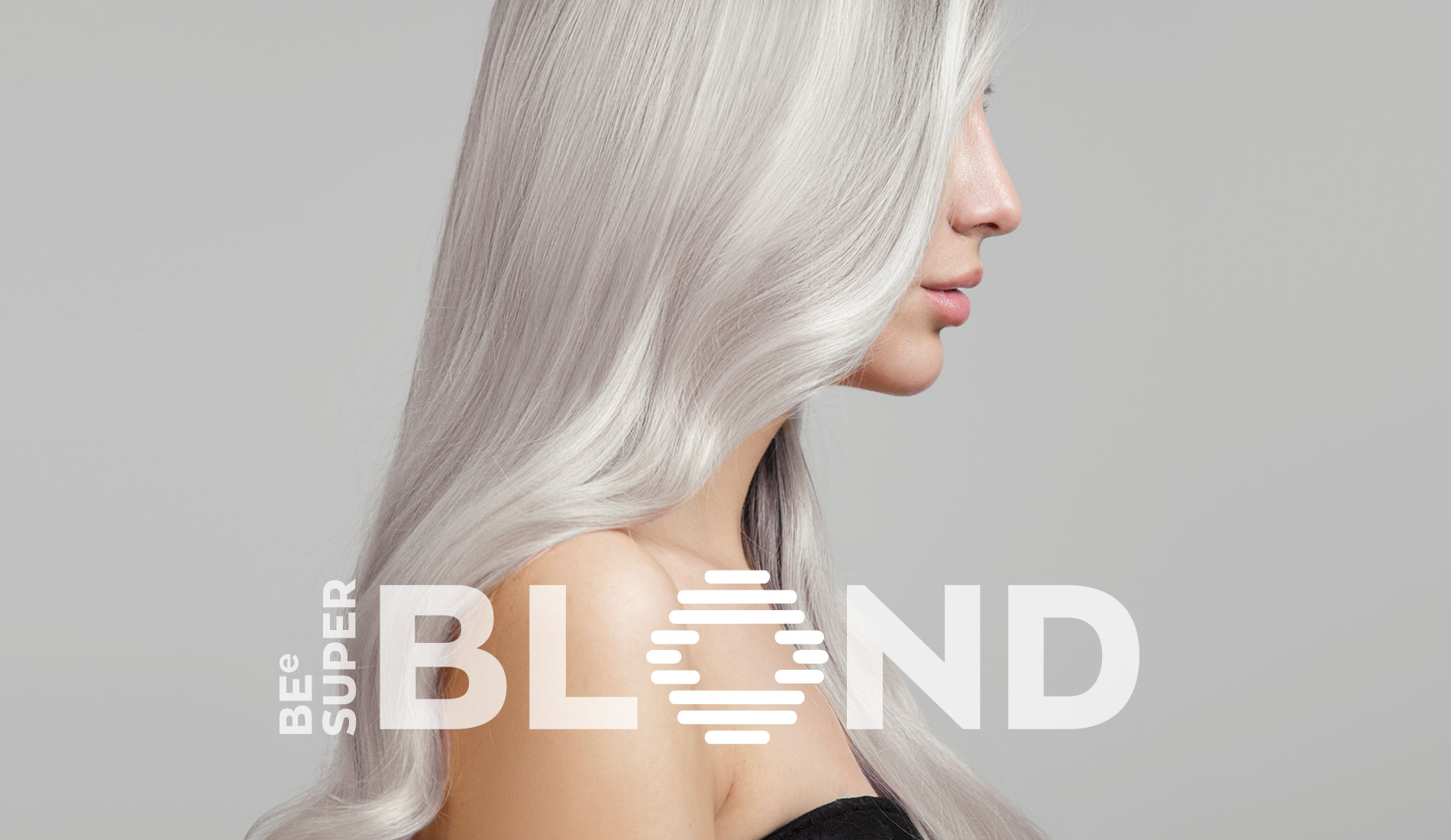 Blond hair and color cream