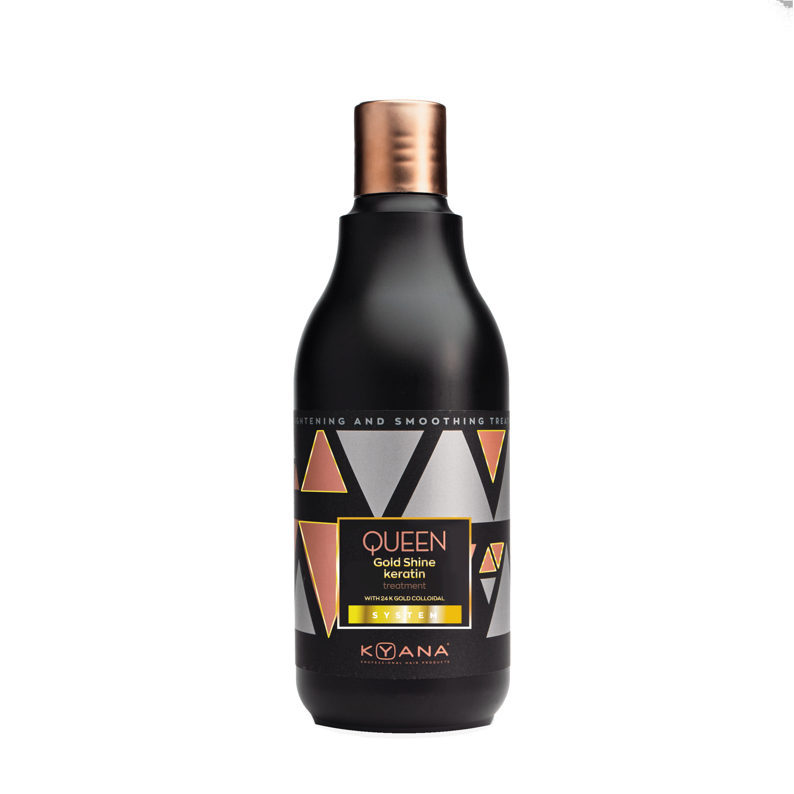 Queen Gold Shine Keratin 250ml ΚΥΑΝΑ Professional Hair Products